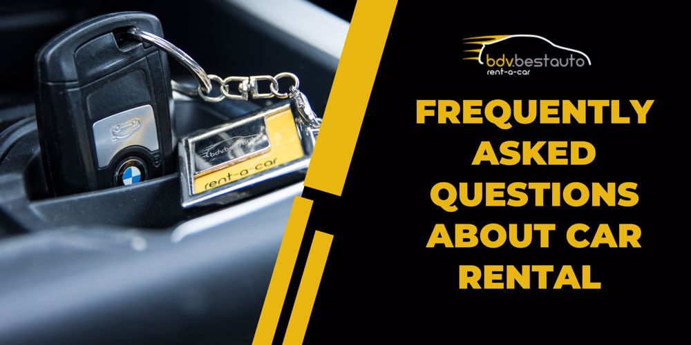 Frequently asked questions about car rental