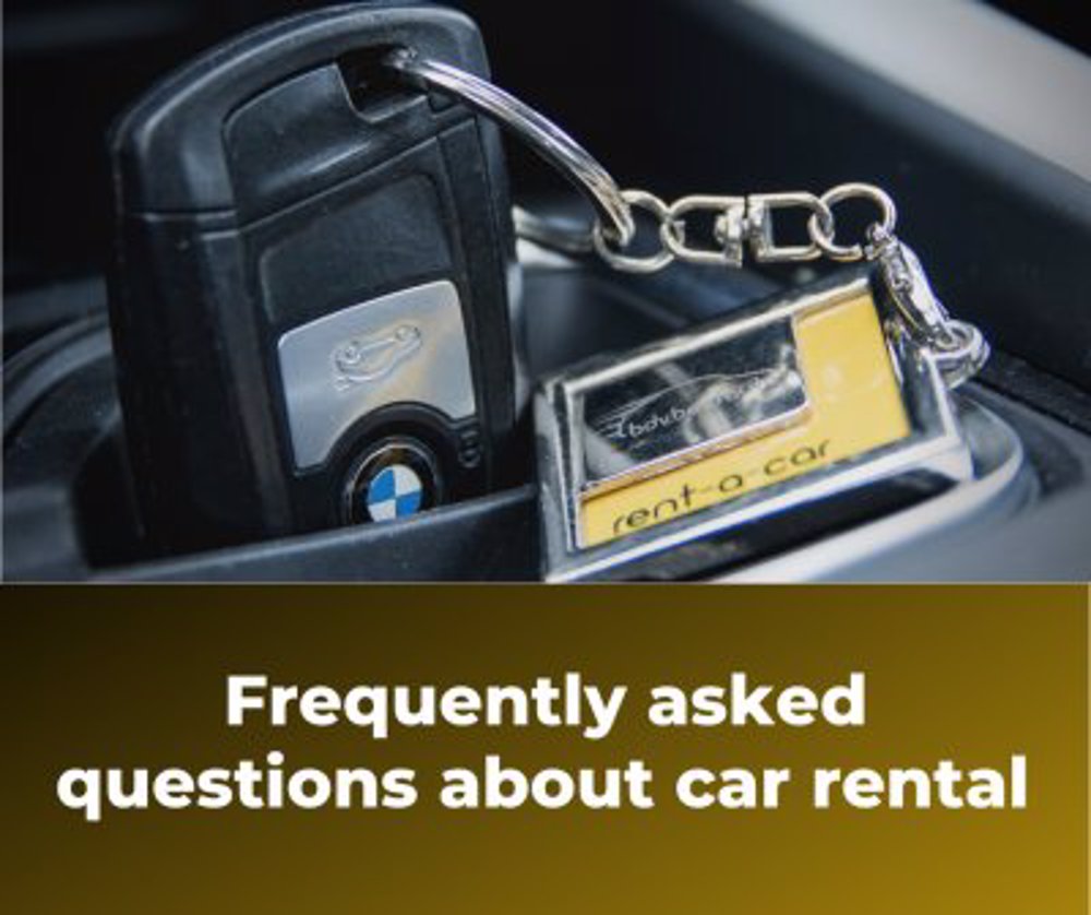 Frequently asked questions about car rental